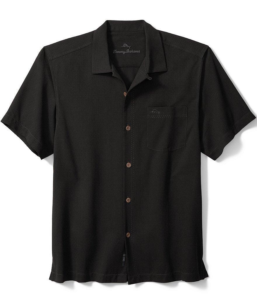 Tommy Bahama IslandZone Coastal Breeze Tonal Check Short Sleeve Woven Shirt Product Image