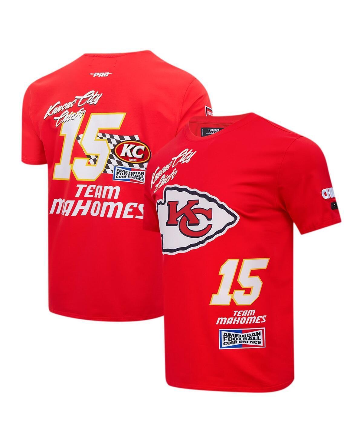 Pro Standard Mens Patrick Mahomes Red Kansas City Chiefs Fast Lane Name Number Player T-Shirt Product Image