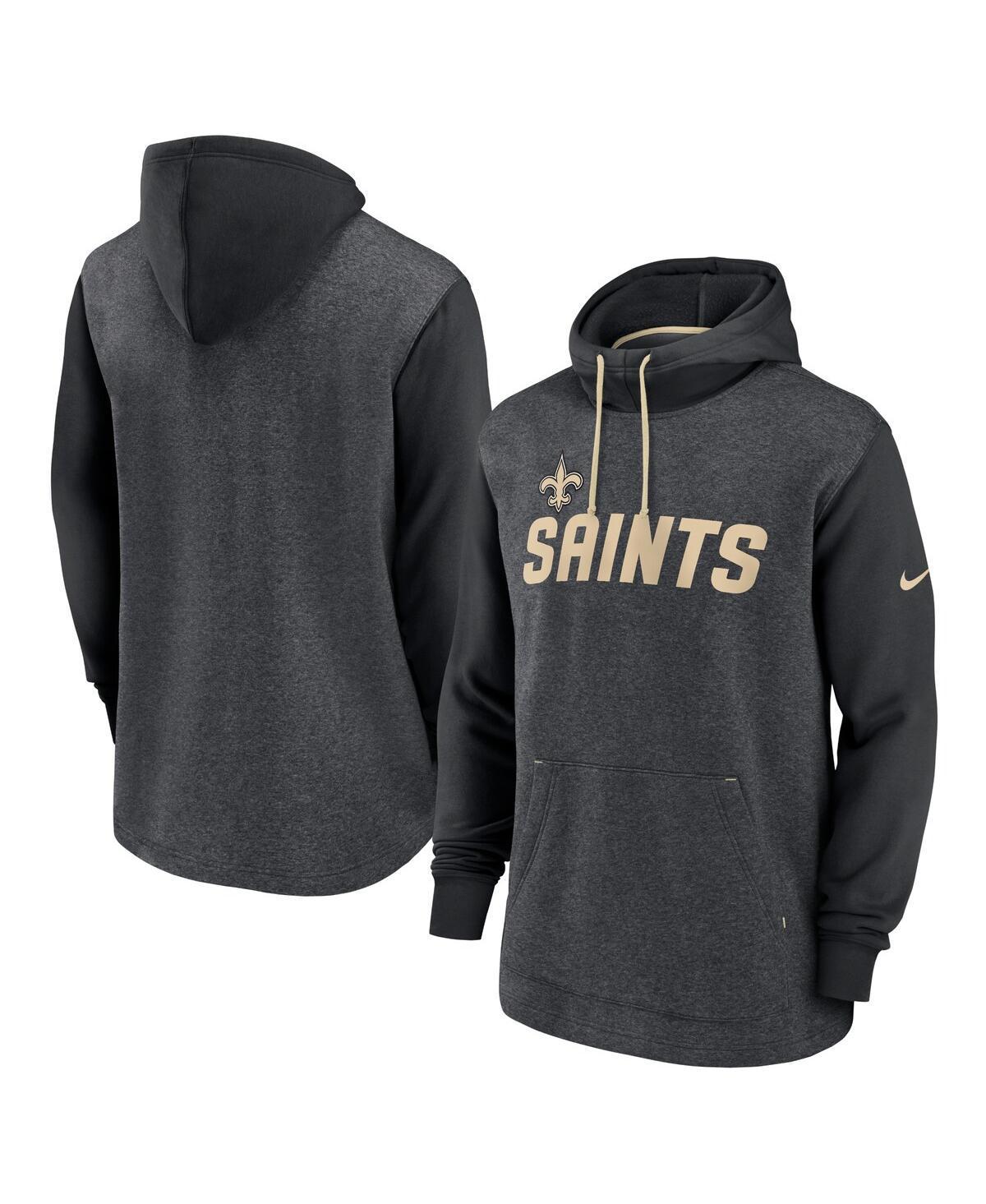 Mens Nike Heathered Charcoal/Black Arizona Cardinals Surrey Legacy Pullover Hoodie Product Image