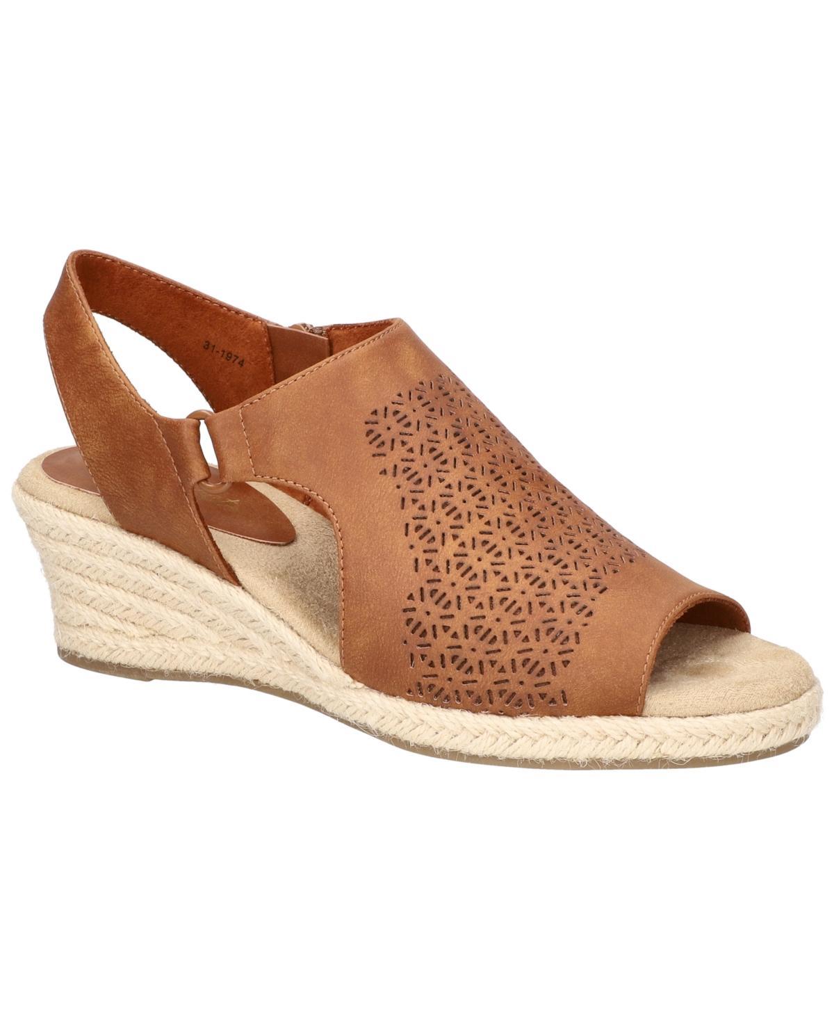 Easy Street Serena Womens Espadrille Wedge Sandals Product Image