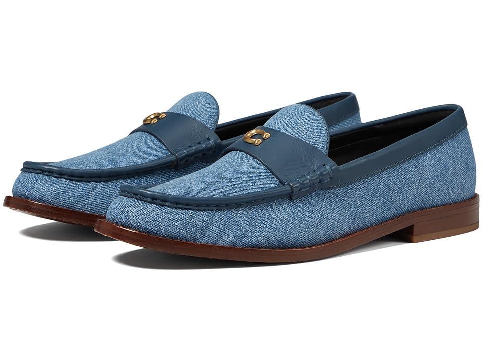 COACH Jolene Denim Loafer (Indigo Denim) Women's Flat Shoes Product Image