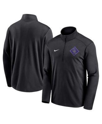 Mens Nike Anthracite San Diego Padres Diamond Icon Pacer Performance Quarter-Zip Top Product Image