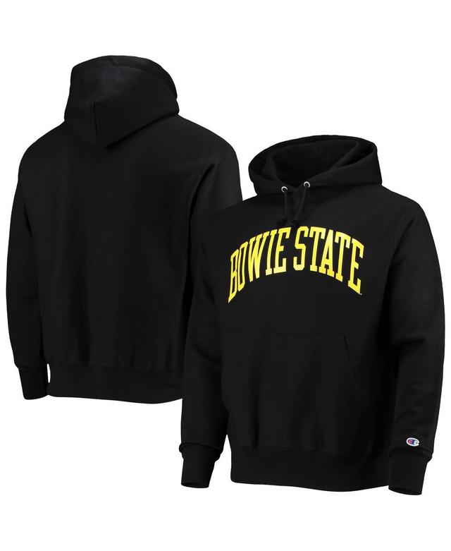 Mens Champion Black Bowie State Bulldogs Tall Arch Pullover Hoodie Product Image