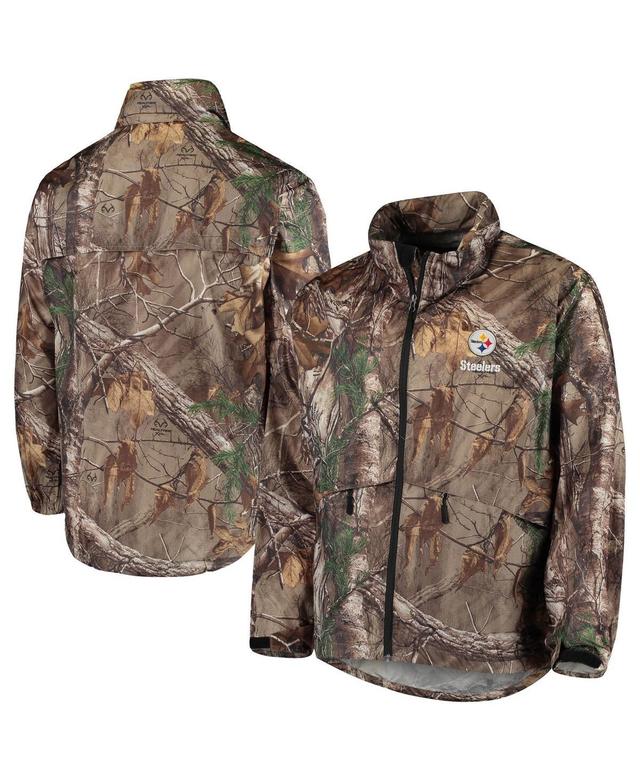 Mens Dunbrooke Realtree Camo Pittsburgh Steelers Circle Sportsman Waterproof Packable Full-Zip Jacket Product Image