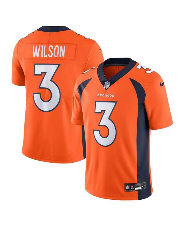 Nike Mens Russell Wilson Denver Broncos Vapor Untouchable Limited Jersey - Orange Product Image