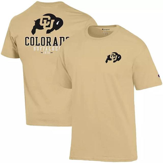 Mens Champion Colorado Buffaloes Team Stack 2-Hit T-Shirt Product Image