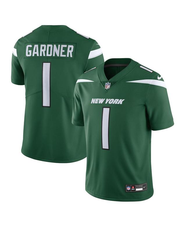 Mens Nike Ahmad Sauce Gardner Gotham Green New York Jets Vapor Untouchable Limited Jersey - Green Product Image