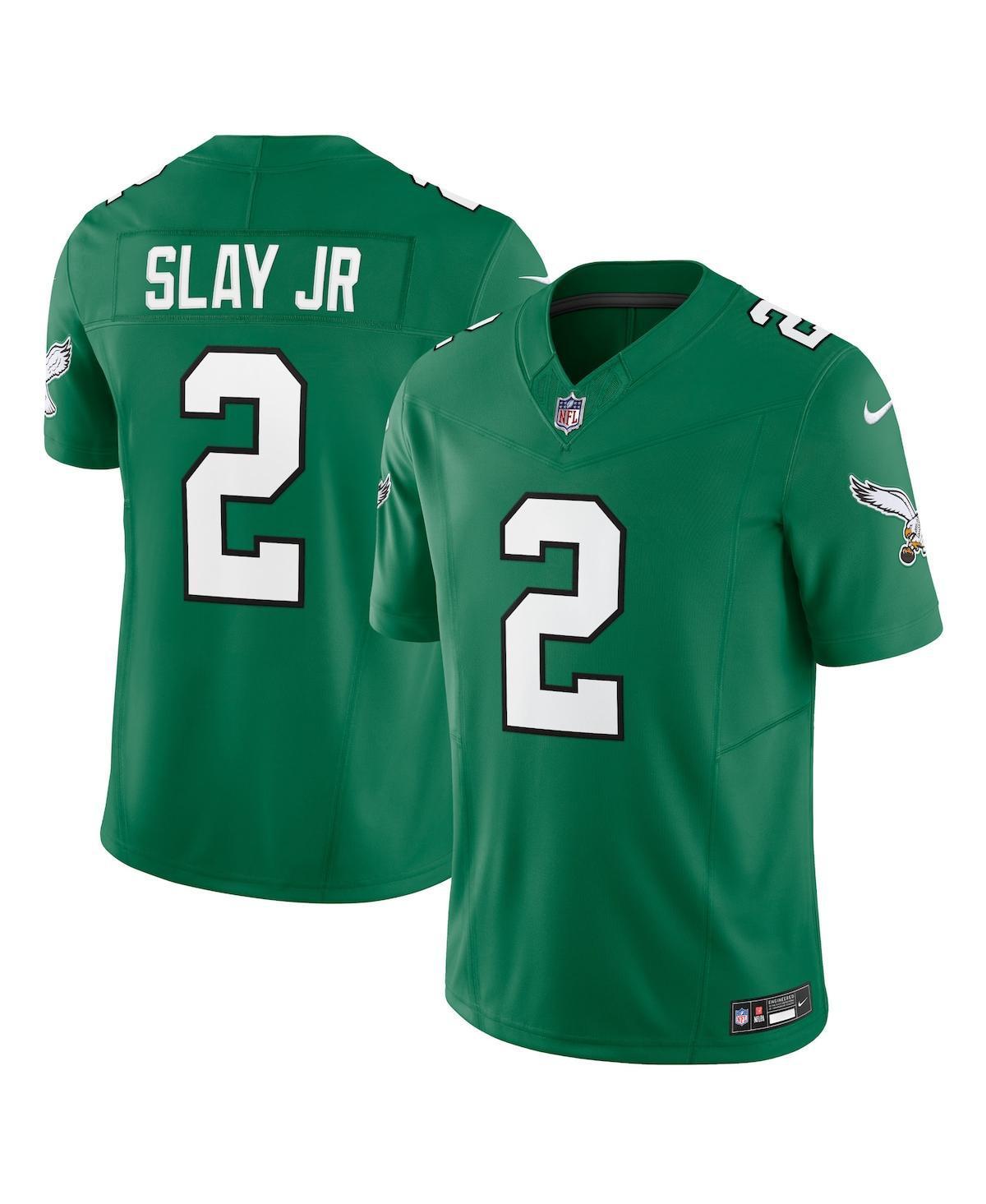 Mens Nike Darius Slay Jr. Kelly Philadelphia Eagles Alternate Vapor F.U.S.E. Limited Jersey Product Image