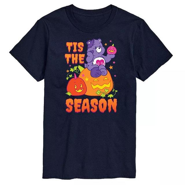 Big & Tall Care Bears Tis The Season Halloween Tee, Mens Blue Product Image