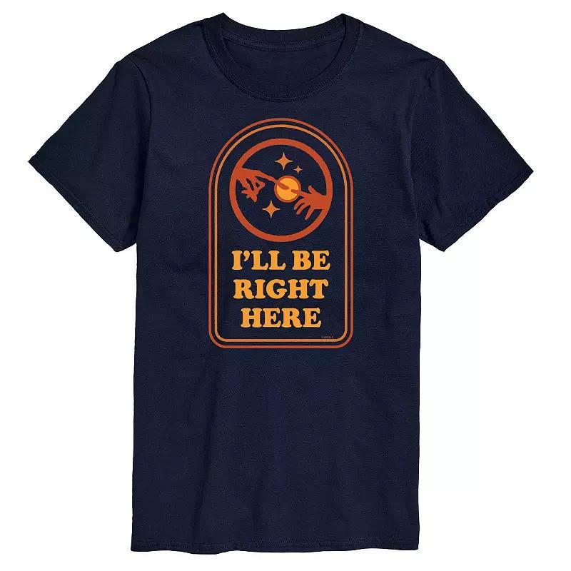 Big & Tall ET Ill Be Right Here Tee, Mens Blue Product Image