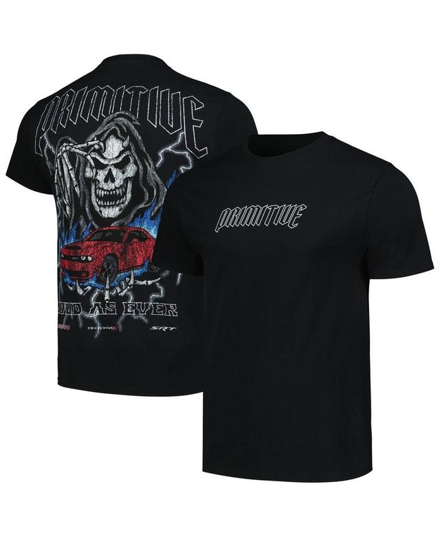 Primitive Apparel Mens Black Dodge Storm T-Shirt Product Image