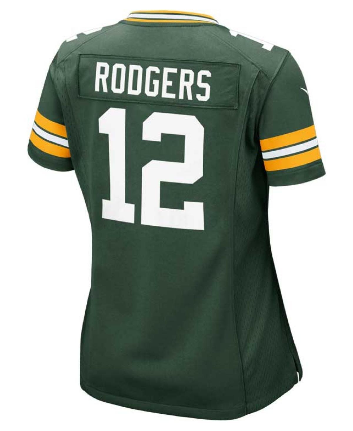 Nike Womens Aaron Rodgers Green Bay Packers Game Jersey Product Image