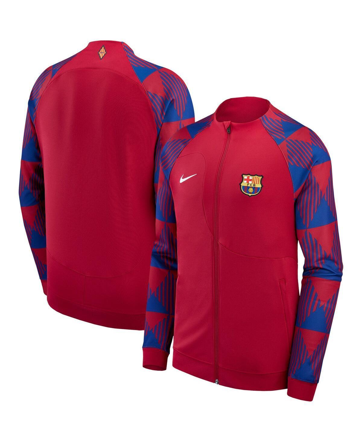 Mens Nike Red Barcelona 2023/24 Academy Pro Anthem Raglan Performance Full-Zip Jacket Product Image