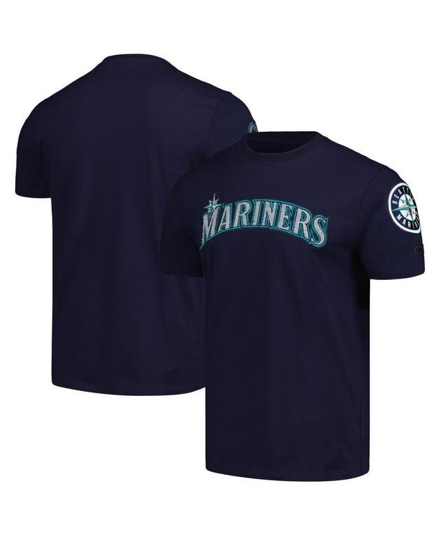 Mens Pro Standard Navy Seattle Mariners Team Logo T-shirt Product Image