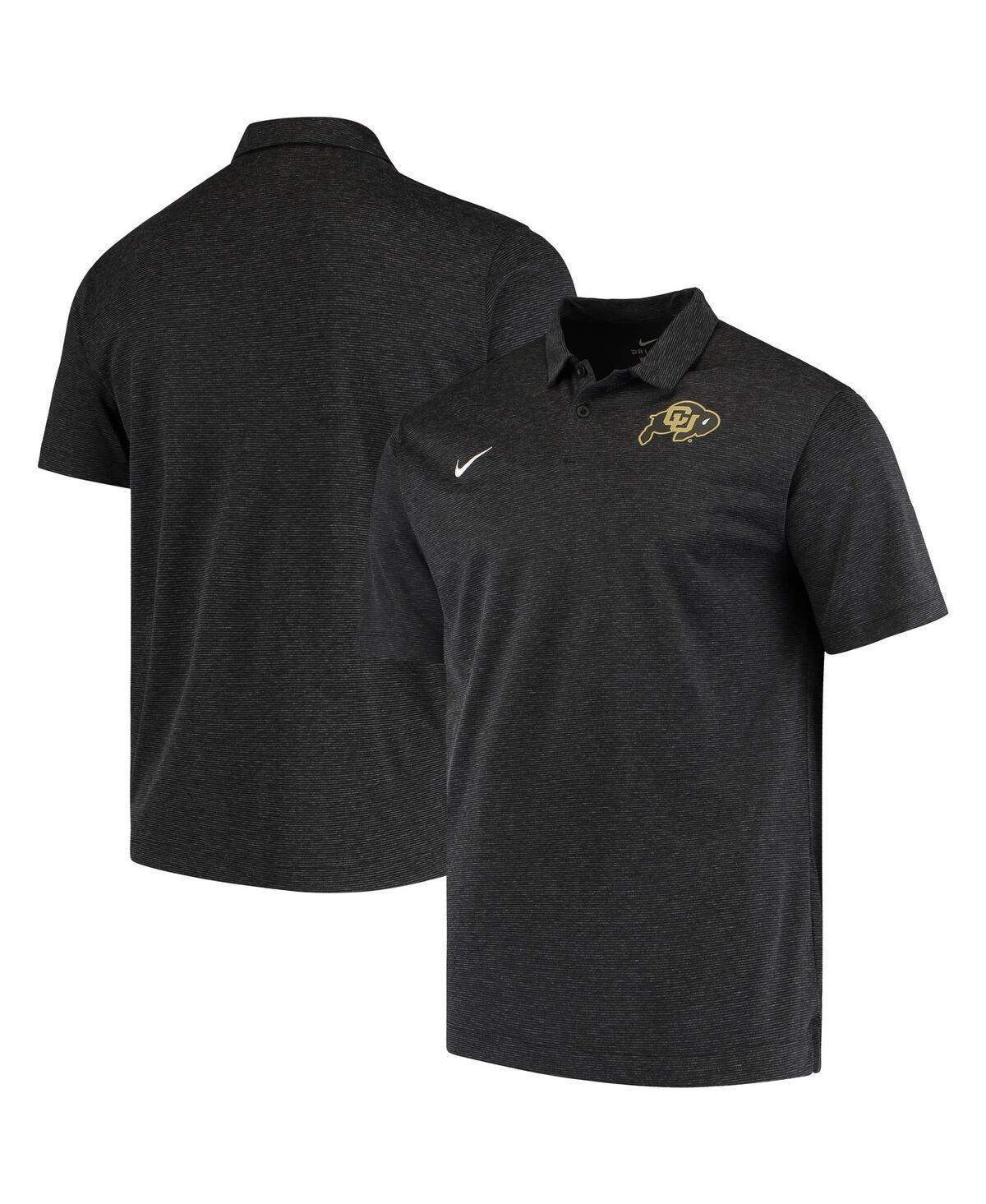 Mens Nike Black Colorado Buffaloes College Performance Polo Shirt Product Image