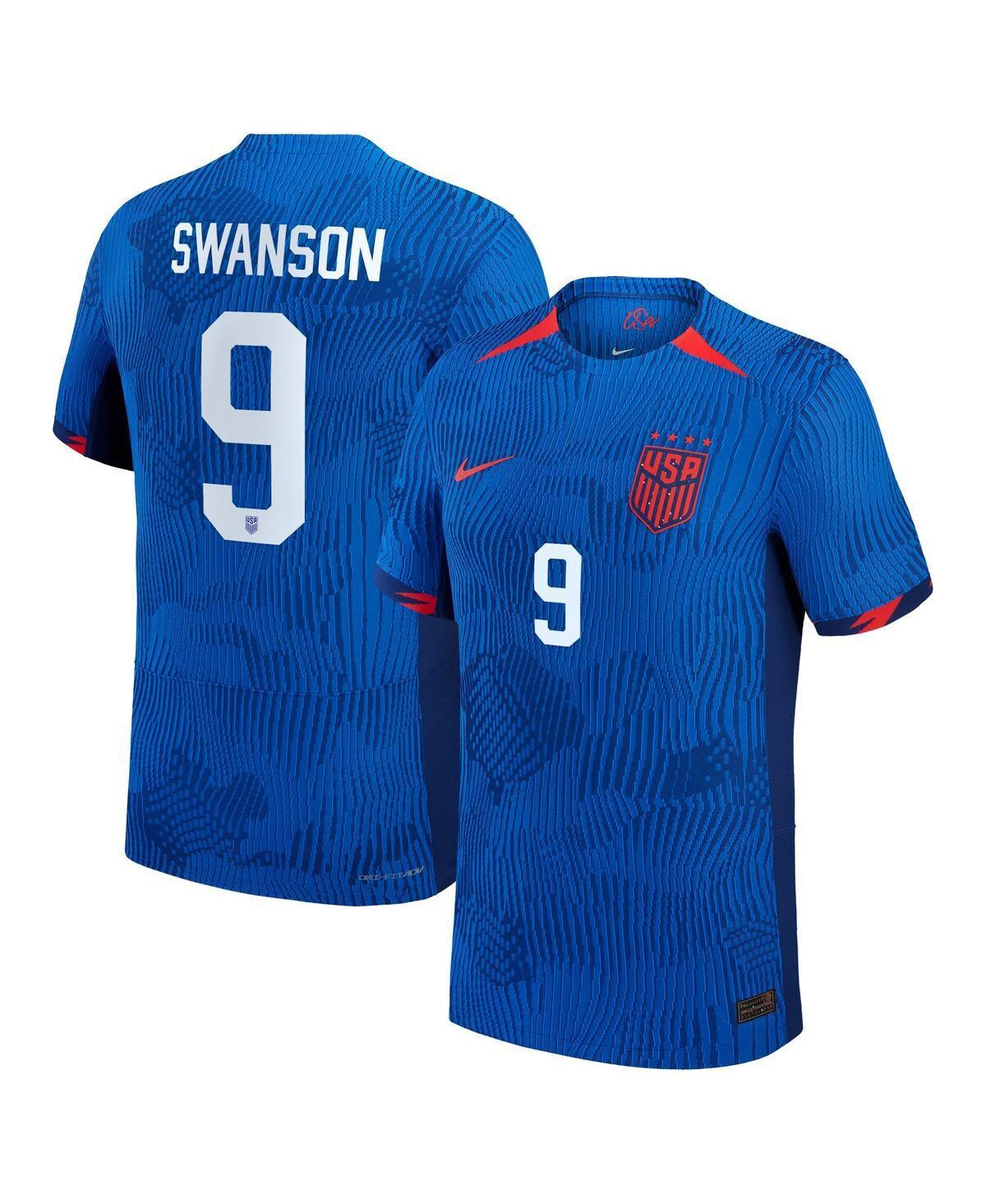 Nike Mens Mallory Swanson Royal Uswnt 2023 Away Authentic Jersey - Royal Product Image