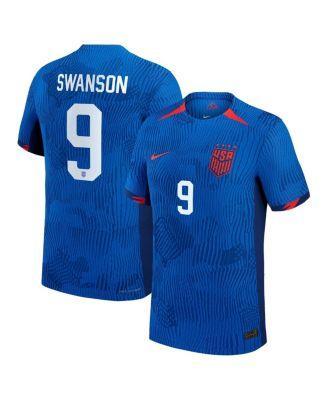 Nike Mens Mallory Swanson Royal Uswnt 2023 Away Authentic Jersey - Royal Product Image