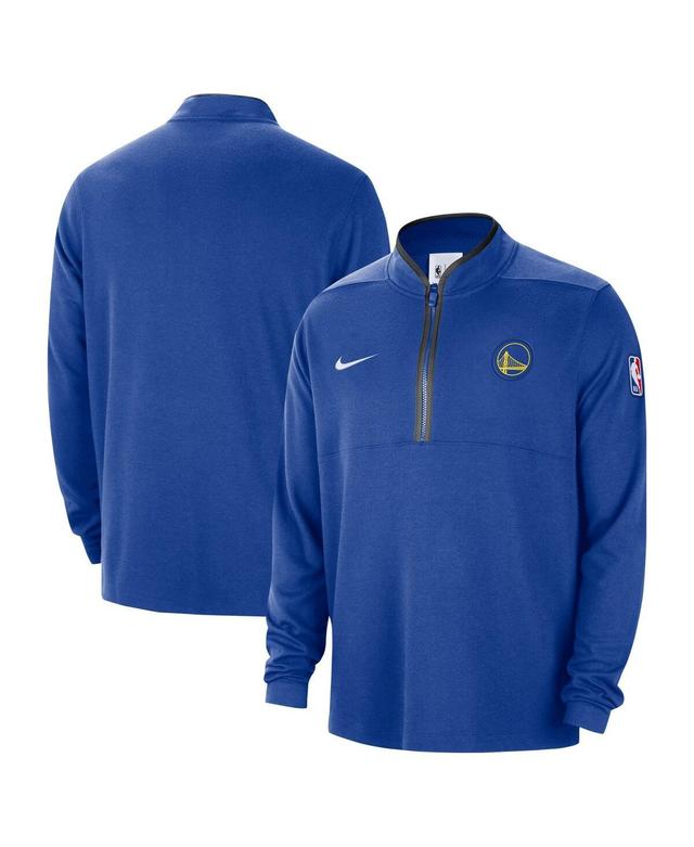 Nike Mens Royal Golden State Warriors 2024/25 Courtside Performance Half-Zip Top Product Image