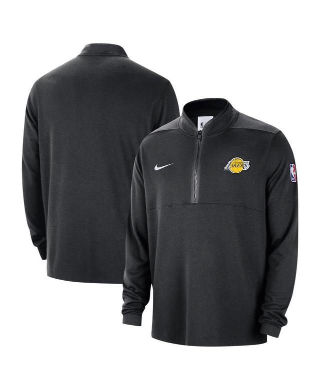 Los Angeles Lakers Nike Men's NBA 1/2-Zip Long-Sleeve Top Product Image