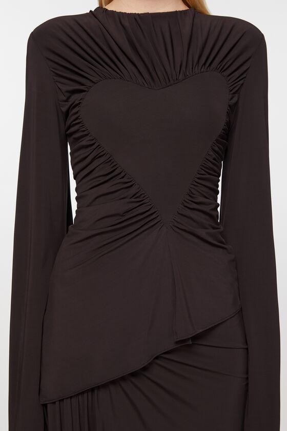 Asymmetric draped top product image