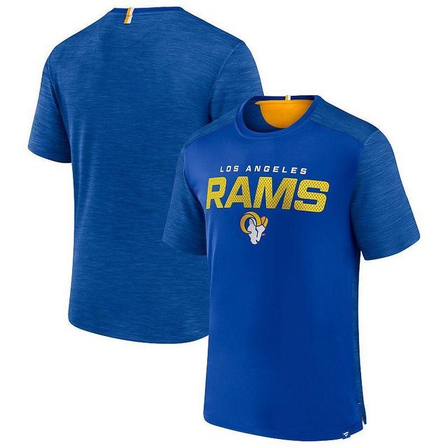 Mens Fanatics Branded Royal Los Angeles Rams Defender Evo T-Shirt Product Image