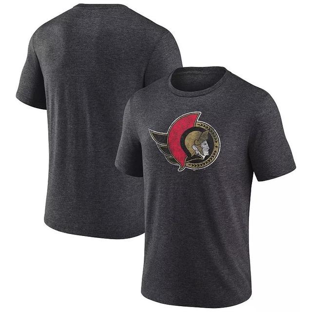 Mens Fanatics Black Ottawa Senators NHL Special Edition Tri-Blend T-Shirt Product Image