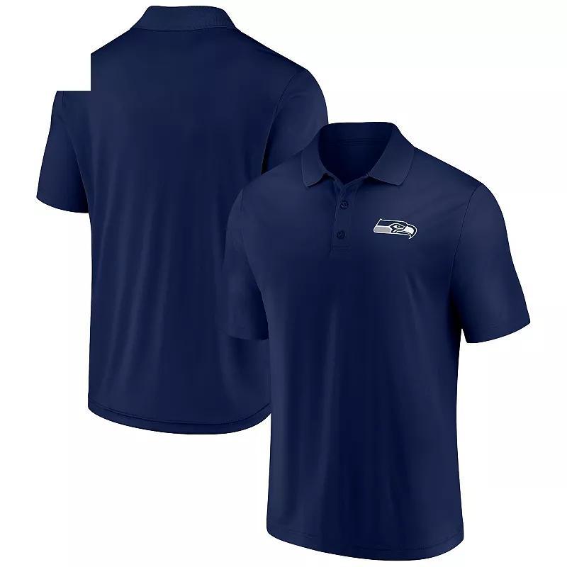 Mens Fanatics Branded College Seattle Seahawks Winning Streak Polo Blue Product Image