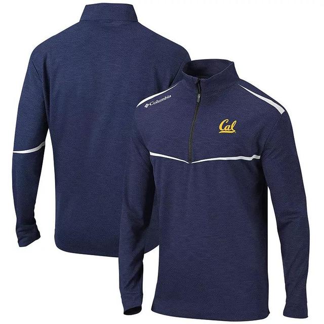 Mens Columbia Cal Bears Scorecard Quarter-Zip Jacket Blue Product Image