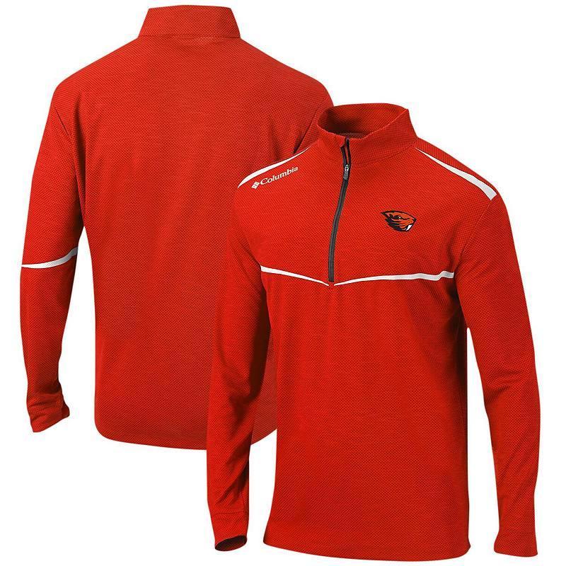 Mens Columbia Oregon State Beavers Scorecard Quarter-Zip Jacket Product Image