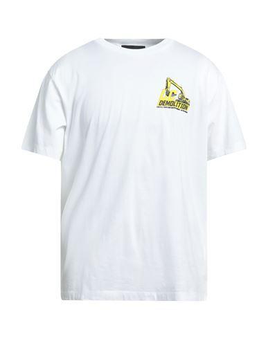 DSQUARED2 Man T-shirt White Size Xxl Cotton Product Image