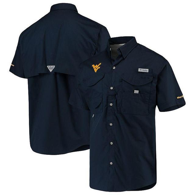 Mens Columbia West Virginia Mountaineers Bonehead Shirt Blue Product Image