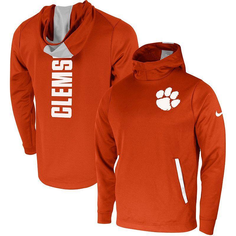 Mens Nike Clemson Tigers 2-Hit Performance Pullover Hoodie Product Image