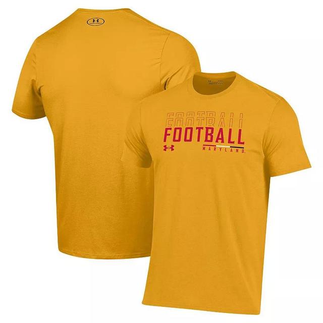 Mens Under Armour Maryland Terrapins 2024 Sideline Football Performance T-Shirt Product Image