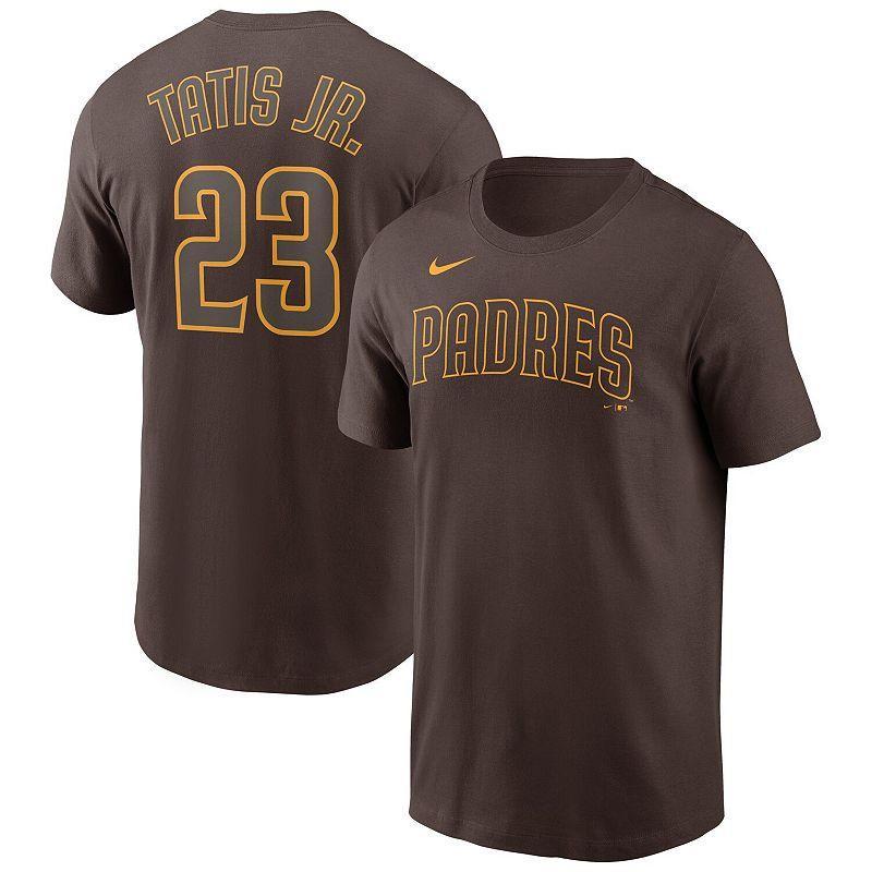 Mens Nike Fernando Tatis Jr. San Diego Padres Name & Number T-Shirt Product Image