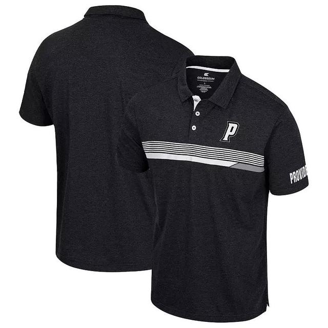 Mens Colosseum Black Providence Friars No Problemo Polo Product Image