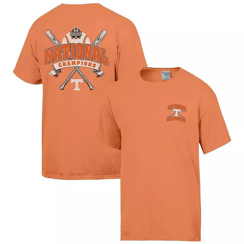 Mens Comfort Wash Tennessee Tennessee Volunteers 2024 NCAA Mens Baseball College World Series Champions T-Shirt Product Image