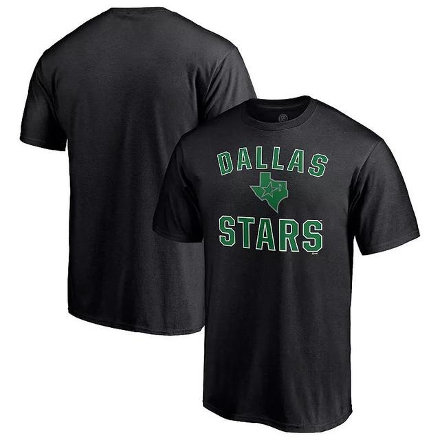 Mens Fanatics Branded Black Dallas Stars Special Edition Victory Arch T-Shirt Product Image