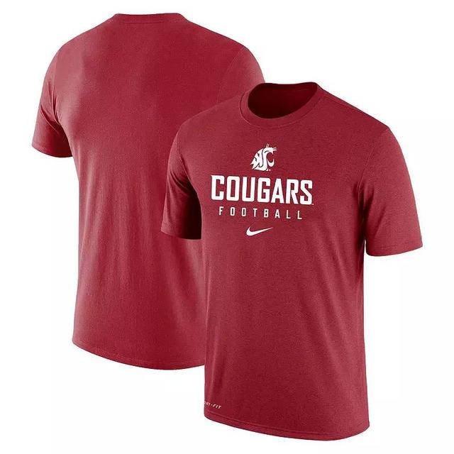 Mens Nike Crimson Washington State Cougars Changeover Performance T-Shirt Product Image