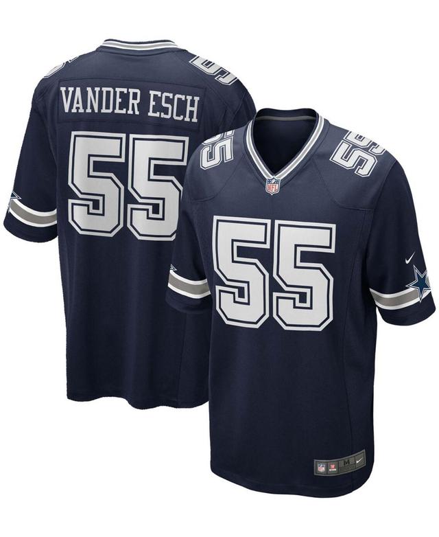 Mens Nike Leighton Vander Esch Dallas Cowboys Team Game Jersey Blue Product Image