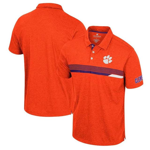 Mens Colosseum Clemson Tigers No Problemo Polo Product Image