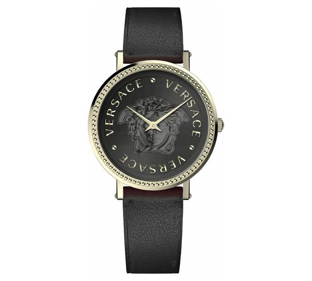 Versace Womens Swiss V-Dollar Two-Tone Bracelet Watch 37mm Product Image