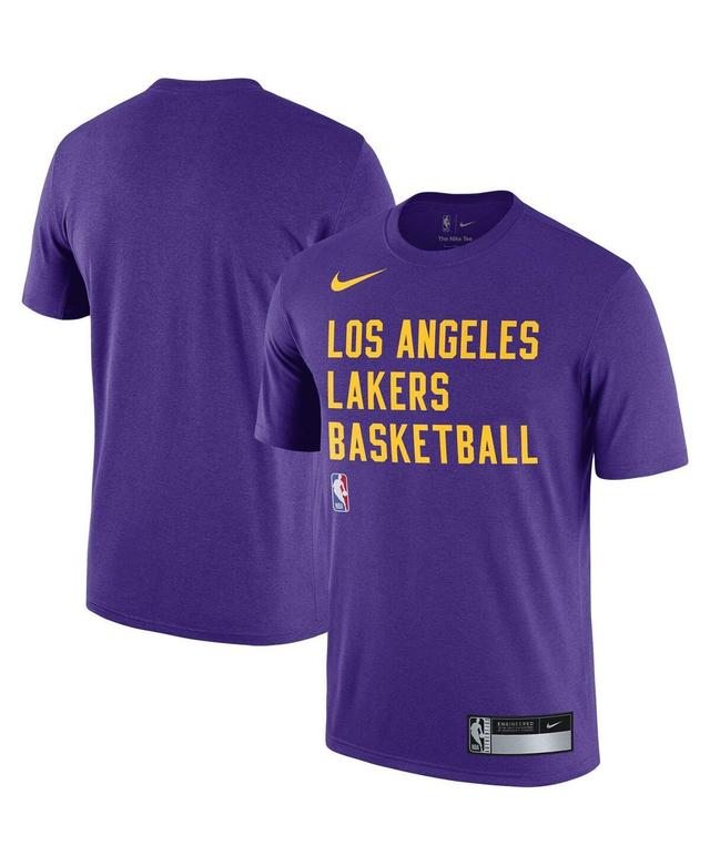 Mens Nike Purple Los Angeles Lakers 2023/24 Sideline Legend Performance Practice T-shirt Product Image