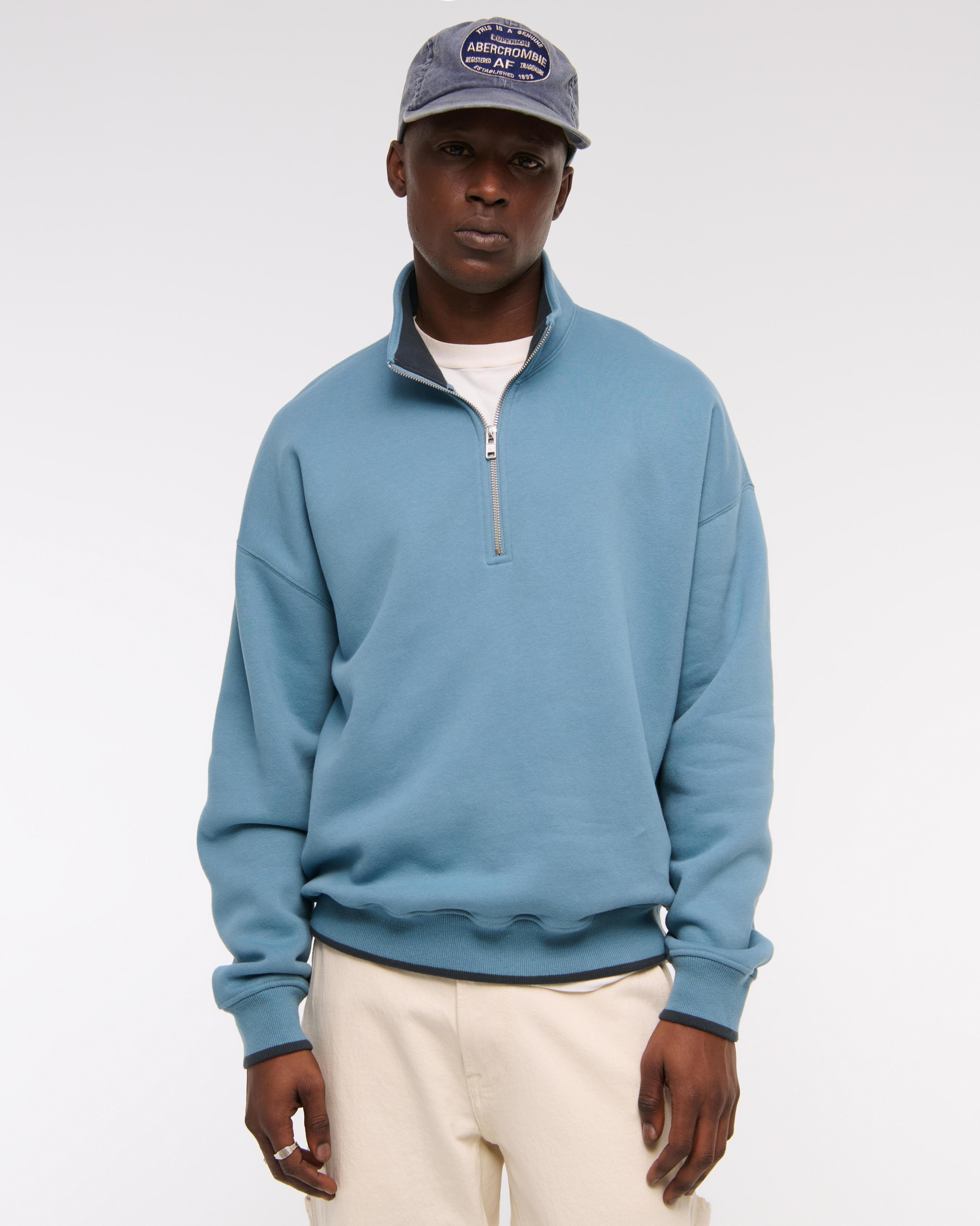 Essential Half-Zip Sweatshirt Product Image