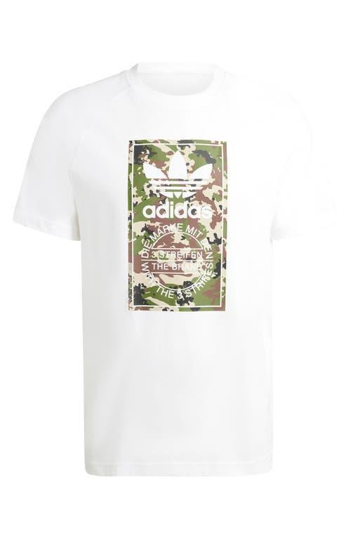 adidas Lifestyle Camo Logo Graphic T-Shirt Product Image