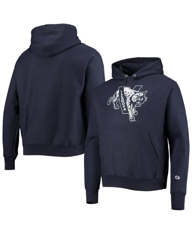 Mens Champion Navy Villanova Wildcats Vault Logo Reverse Weave Pullover Hoodie Product Image