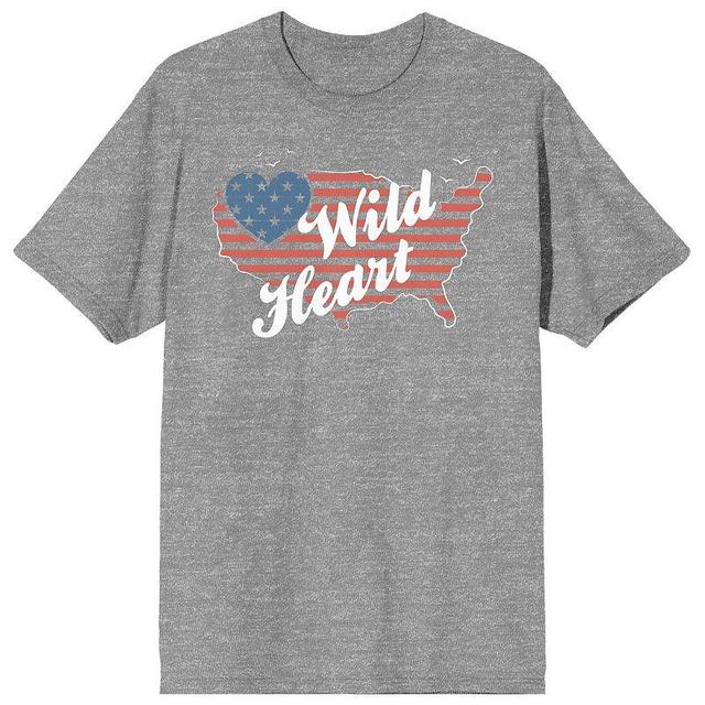 Mens Americana Wild Heart Tee Product Image