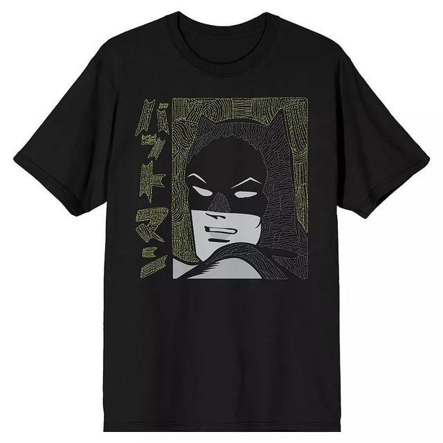 Mens Batman Batmanga Face Tee Product Image