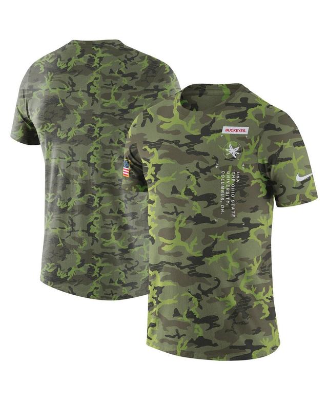 Mens Nike Camo Ohio State Buckeyes Military T-Shirt Product Image