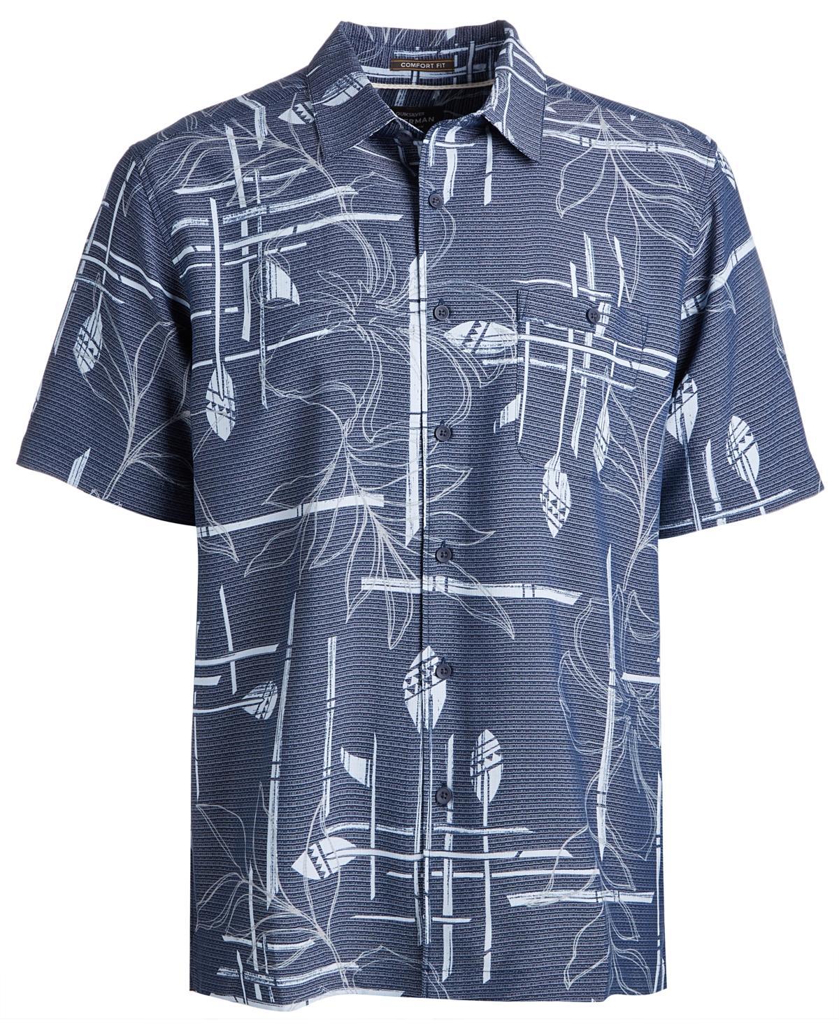 Quiksilver Waterman Mens Paddle Out Short Sleeve Shirt Product Image