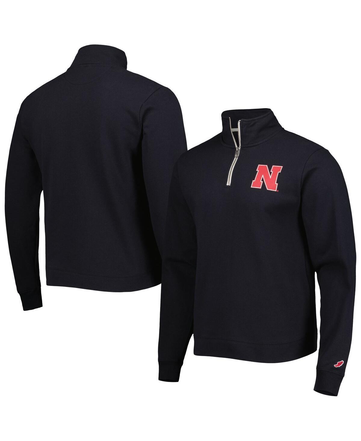 Mens Nebraska Huskers Stack Essential Fleece Quarter-Zip Sweatshirt Product Image